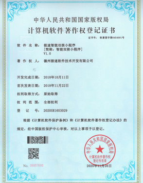 極速智能雙核小程序【簡(jiǎn)稱(chēng)：智能雙核小程序】V1.0