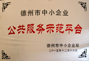 德州市中小企業(yè)公共服務(wù)示范平臺(tái)